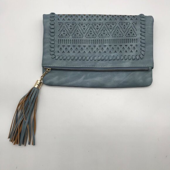 Eam Forever Blue Foldable Convertible Clutch - Picture 5 of 12